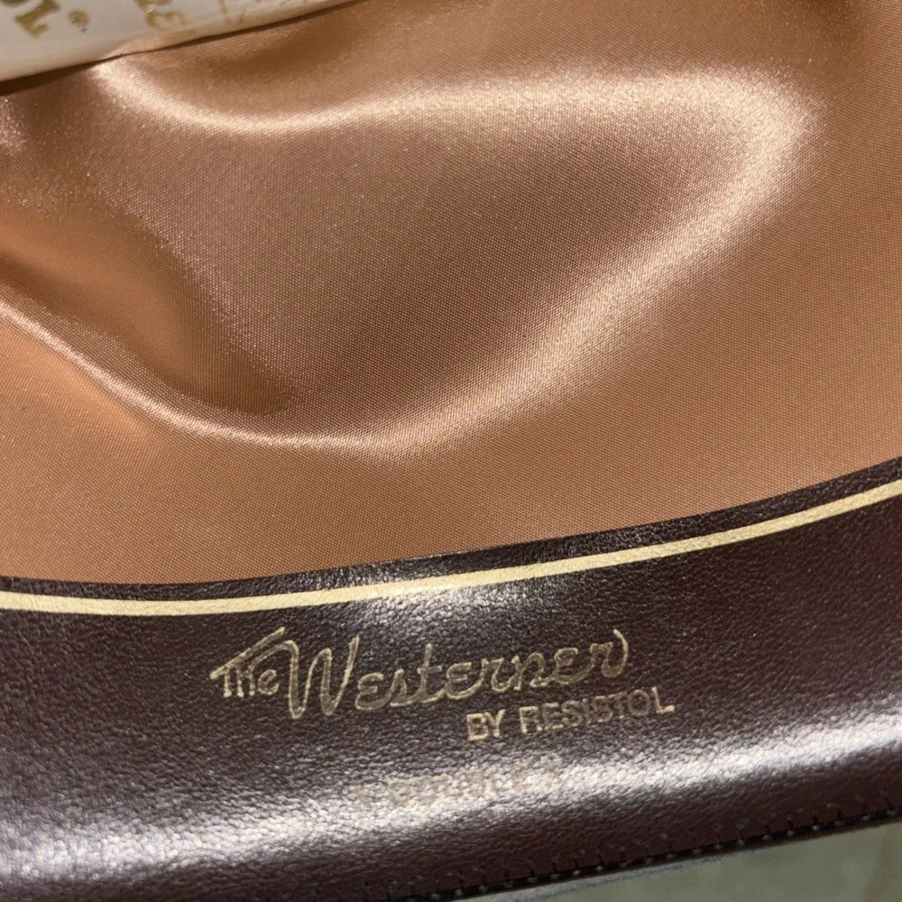 Vintage Resistol Cowboy Hat ~westerner Beaver ~self Conforming - Picture 8 of 10